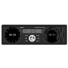 1 Din Car Mp3 Player 7388 Power Amplifier Radio with Temperature