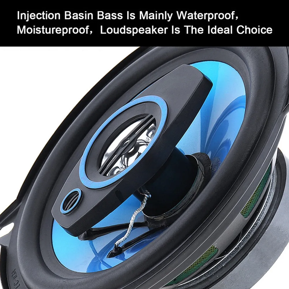 1 Pair Car  Horn  Audio 5-inch Coaxial Horn External Magnetic