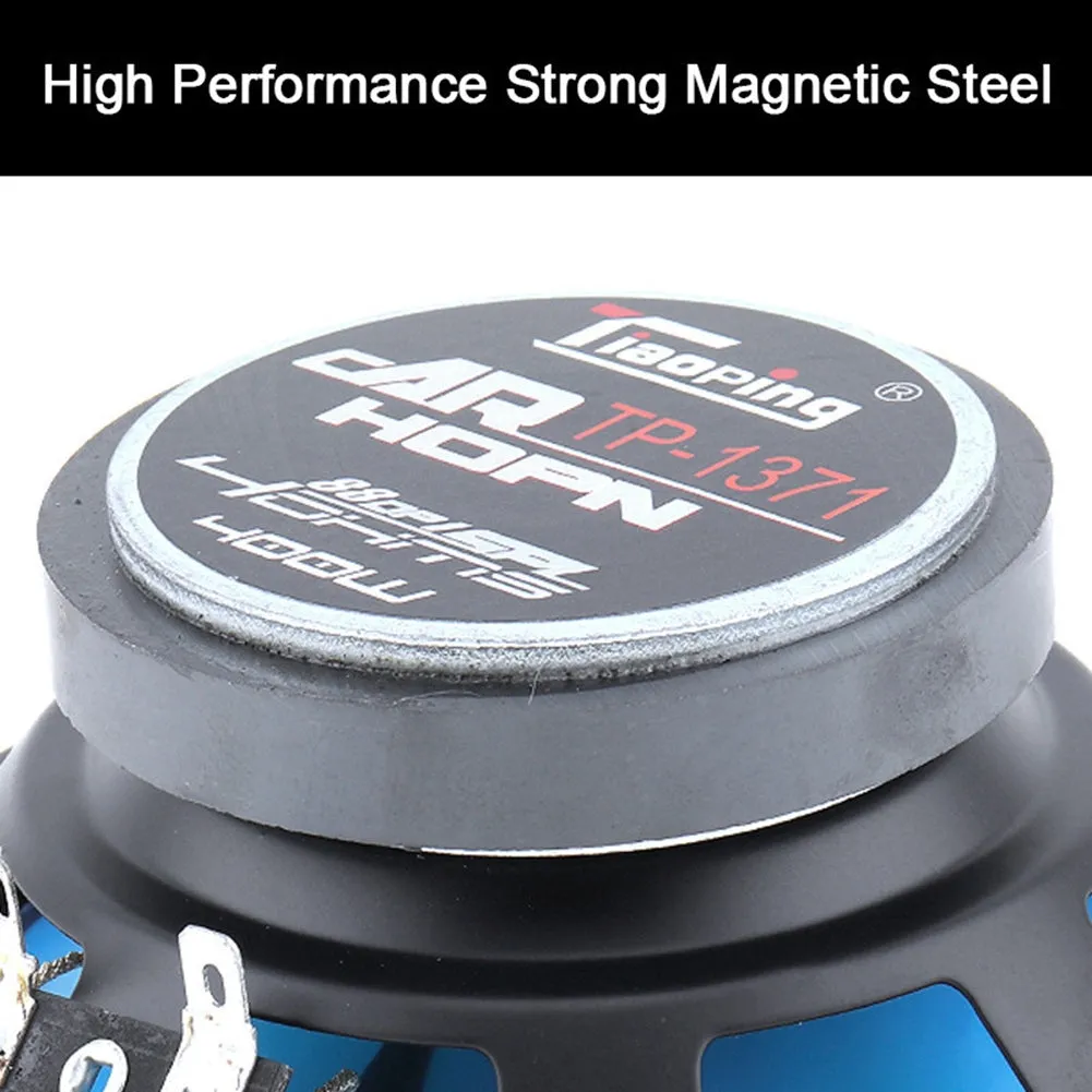 1 Pair Car  Horn  Audio 5-inch Coaxial Horn External Magnetic