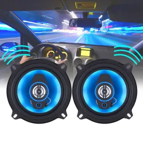 1 Pair Car  Horn  Audio 5-inch Coaxial Horn External Magnetic