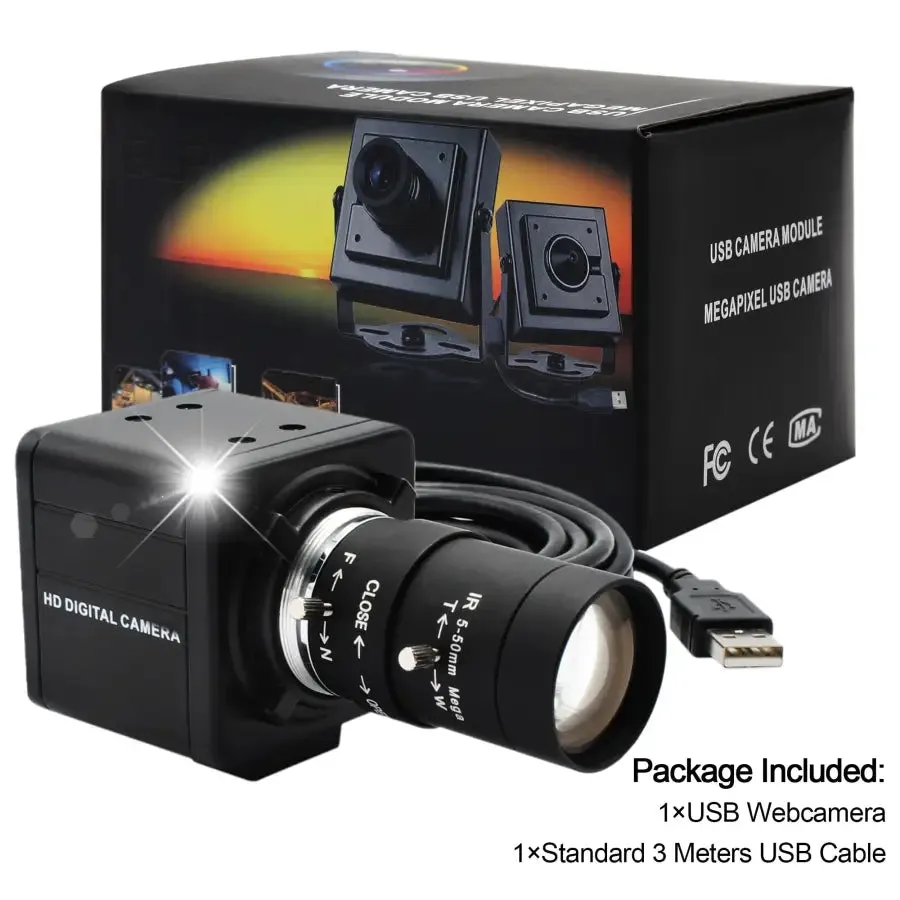 1080P HD 120fps PC Webcam USB Camera for Skype Video Calling Recording