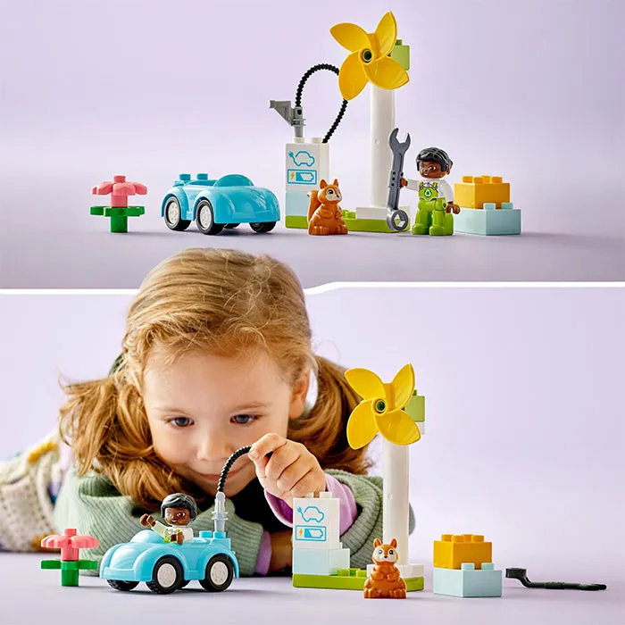 10985 WIND TURBINE AND ELECTRIC CAR