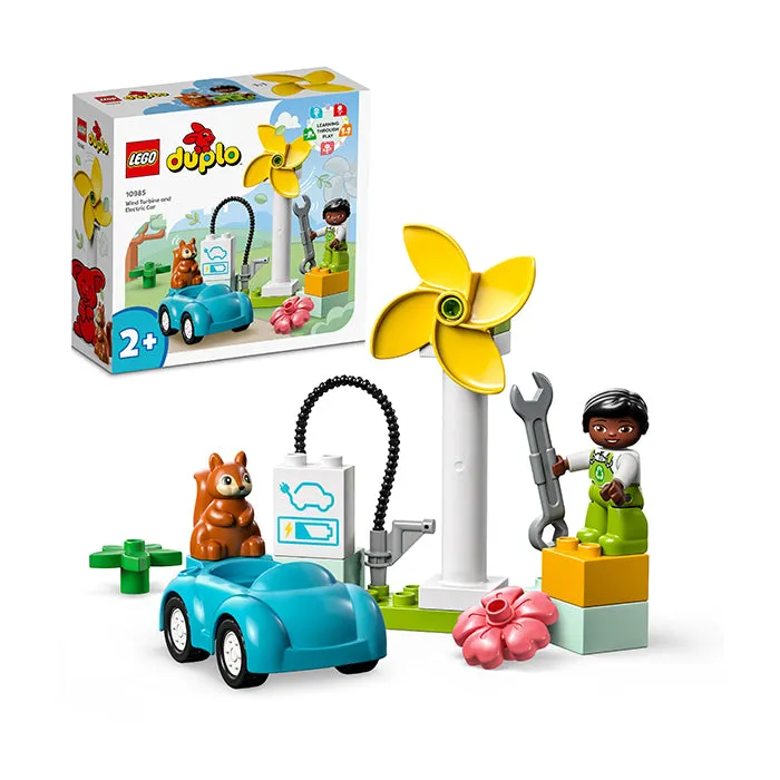 10985 WIND TURBINE AND ELECTRIC CAR