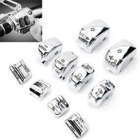 10pcs Replacement Housing Switch Cap Button Cover Kit