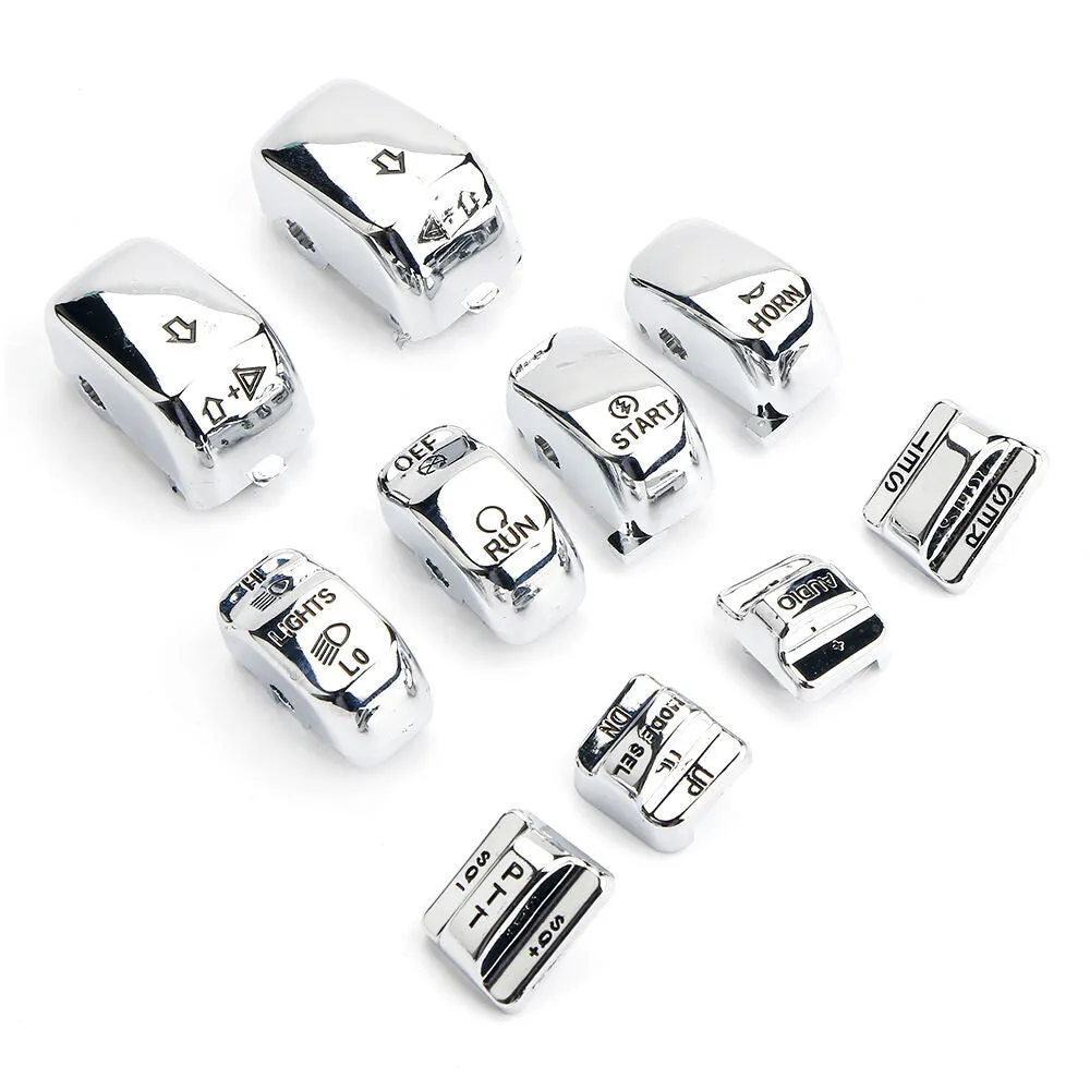 10pcs Replacement Housing Switch Cap Button Cover Kit