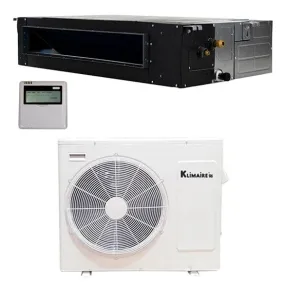 12,000 Btu Klimaire 19 SEER  Light Commercial Ducted Recessed - Inverter Heat Pump System - 208-230V