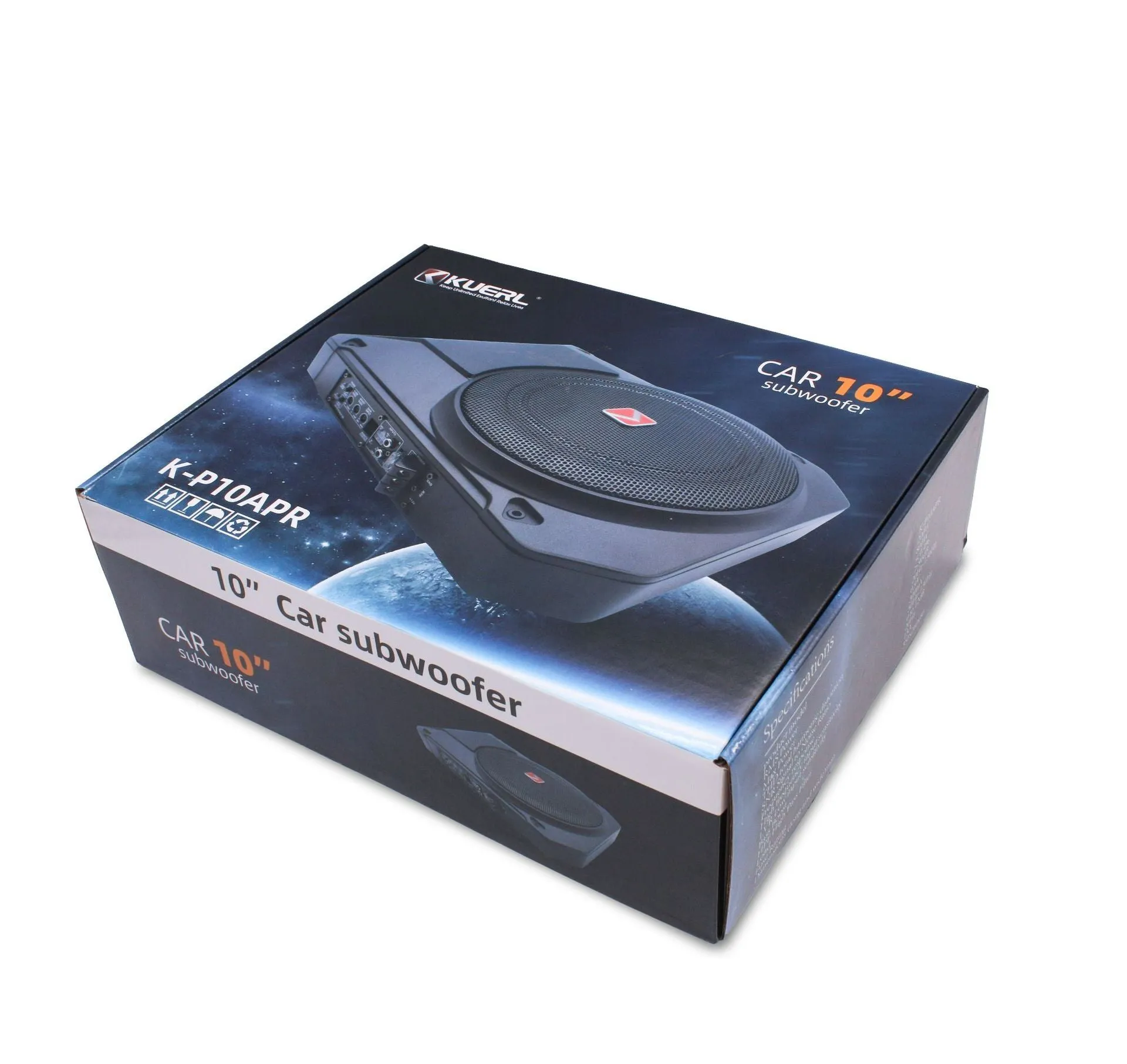 12V Car Audio High-power 20Hz~150Hz Frequency 10 Inch Ultra Slim