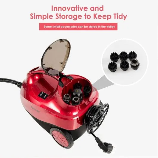 2000W Heavy Duty Multi-purpose Steam Cleaner Mop with Detachable Handheld Unit
