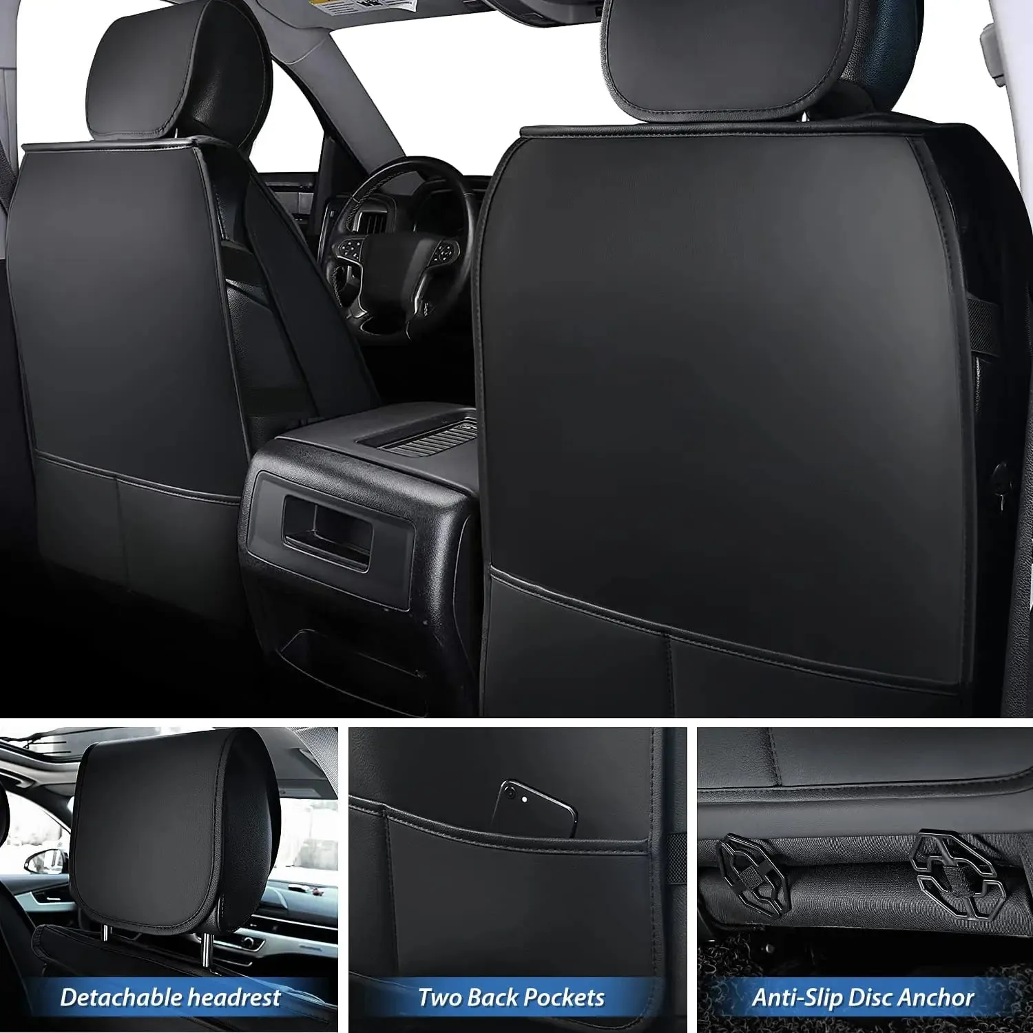2009-2024 Dodge Ram 1500 2010-2024 Ram 2500 3500 Crew Cab Mega Cab Seat Covers