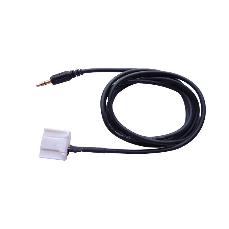 3.5MM AUX IN Input Cable Audio Radio Male Interface Adapter Cable