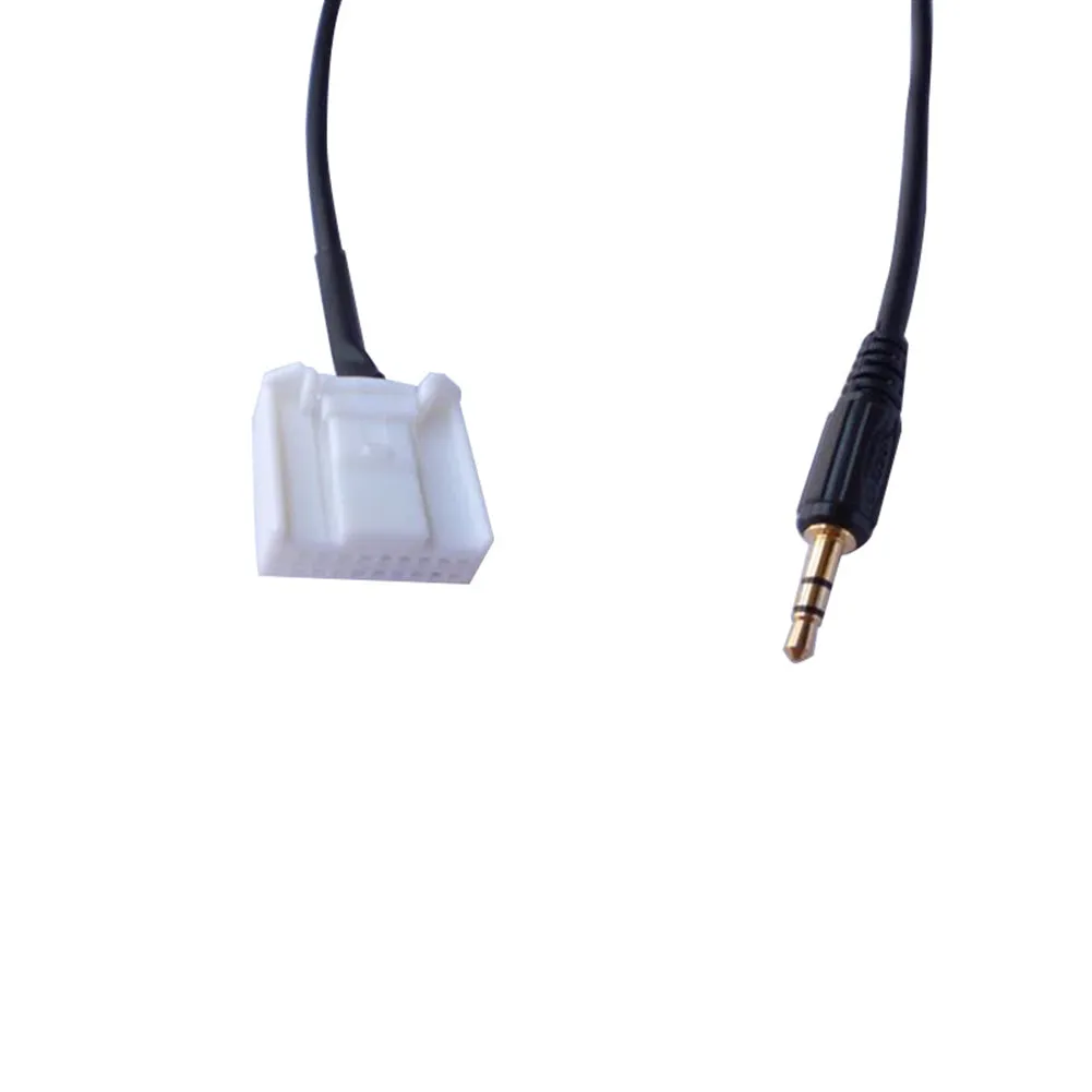 3.5MM AUX IN Input Cable Audio Radio Male Interface Adapter Cable