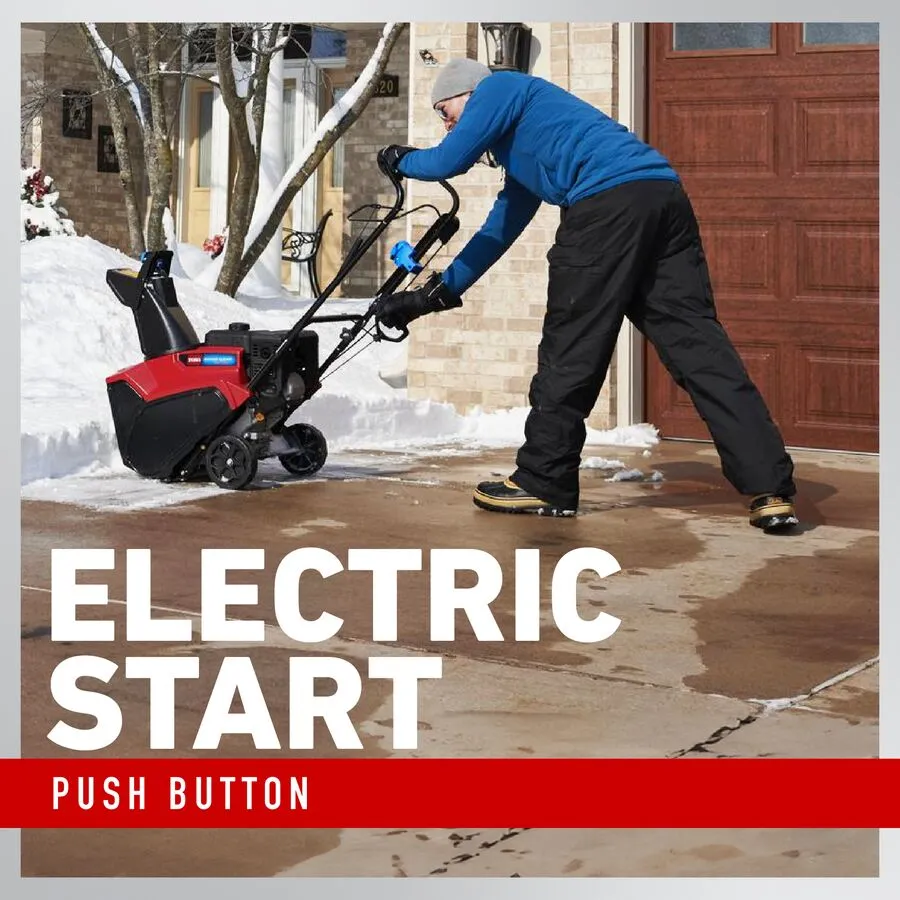 38753 Toro Power Clear 721 E 21" Width Single Stage Snow Blower