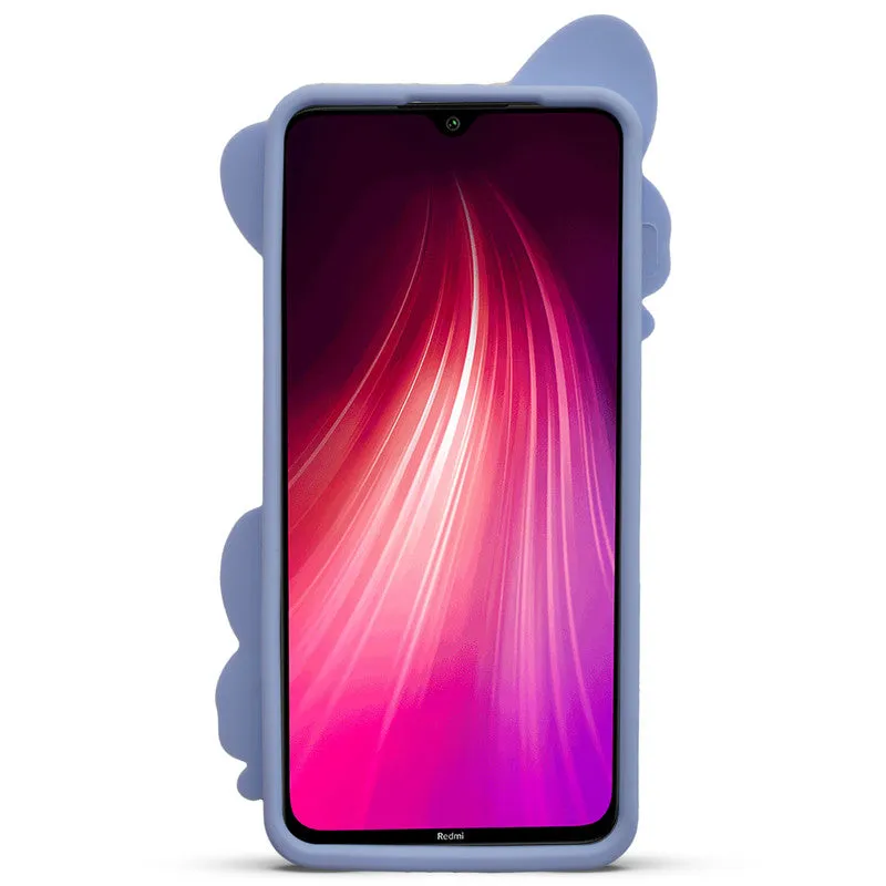 3D Vibrant Butterfly Silicone Phone Case For Redmi Note 8