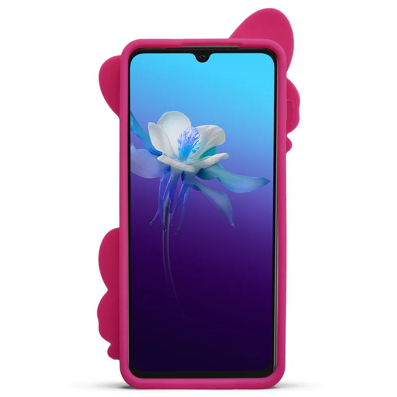 3D Vibrant Butterfly Silicone Phone Case For Vivo V20