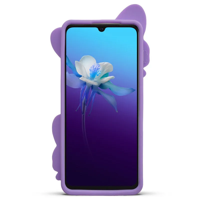 3D Vibrant Butterfly Silicone Phone Case For Vivo V20