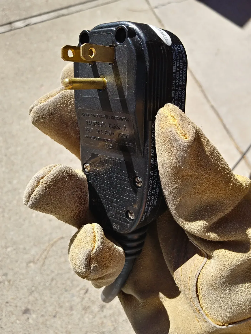 Highly Efficient 4 x 9 Ground Thawing Blanket for Cemetery Use (120V)