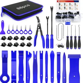 88 Pcs Trim Removal Tool Kit Blue
