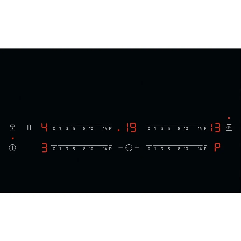 AEG IKX84401CB 80cm Wide 4 Zone Induction Hob,Black