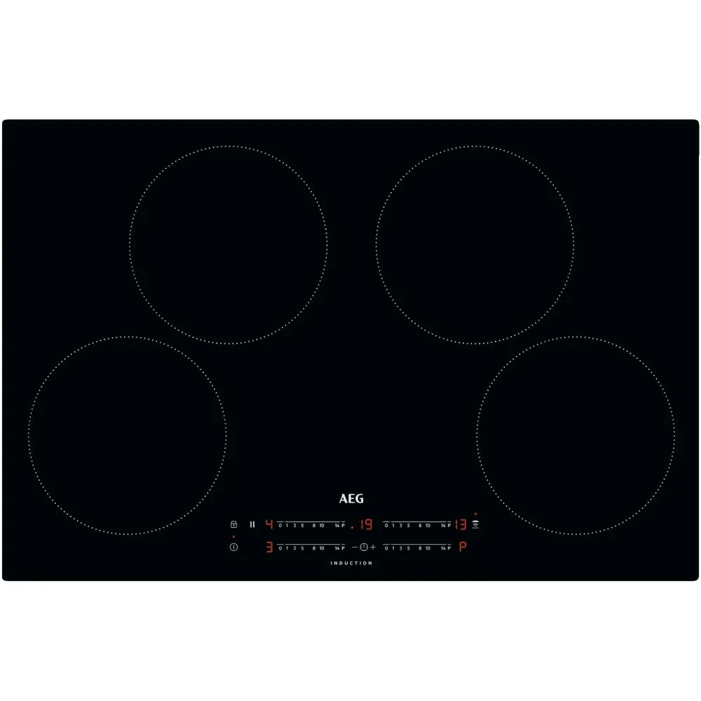 AEG IKX84401CB 80cm Wide 4 Zone Induction Hob,Black