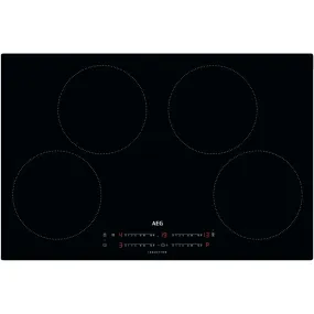 AEG IKX84401CB 80cm Wide 4 Zone Induction Hob,Black