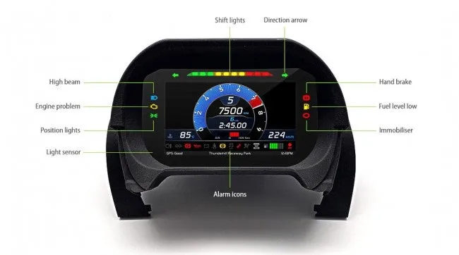 AIM MX2E Digital Dash Logger for Elise & Exige 2005 