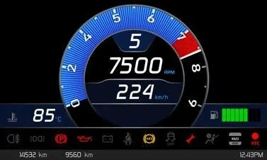 AIM MX2E Digital Dash Logger for Elise & Exige 2005 