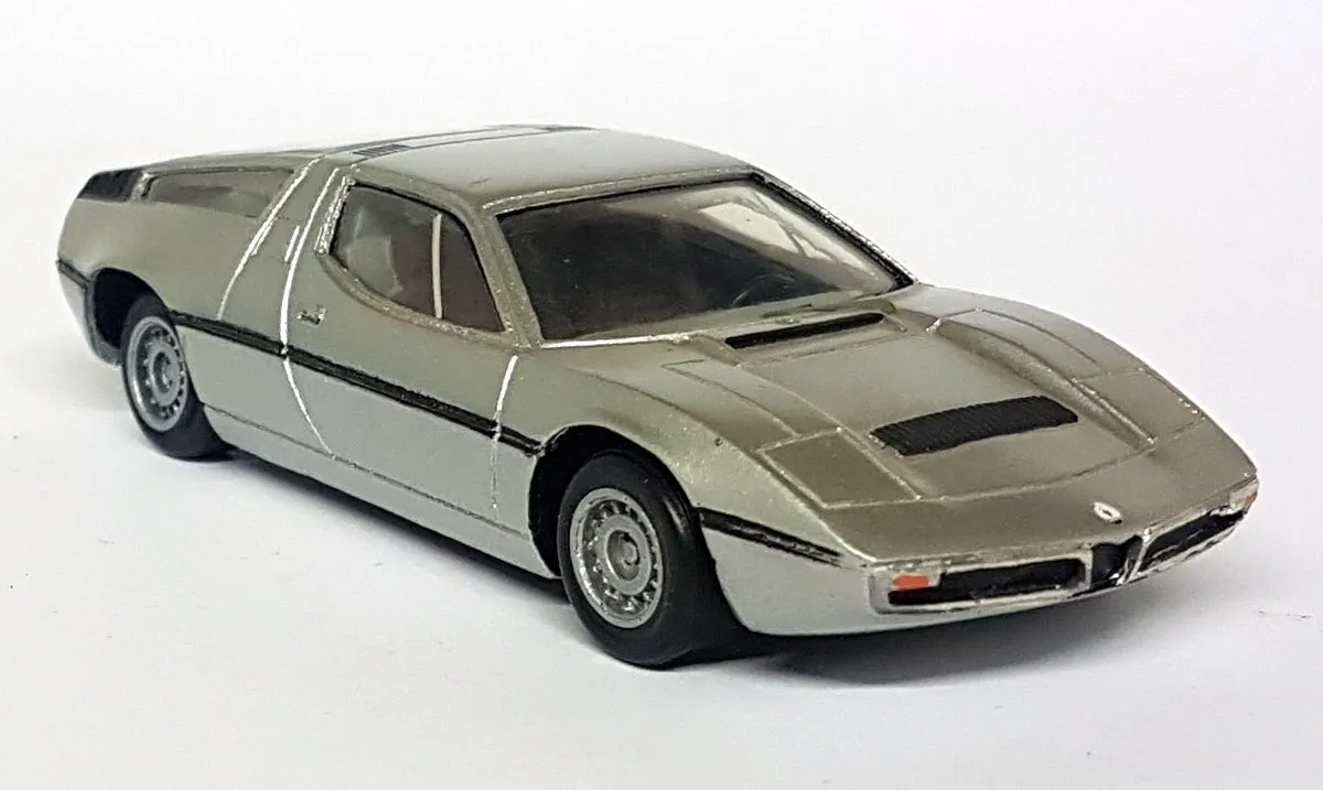Alezan 1/43 Scale Resin Kit - MAS384 Maserati Bora Silver