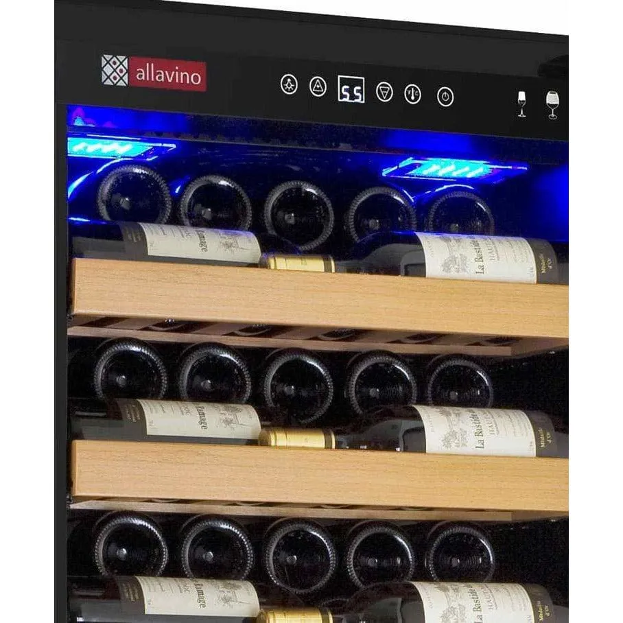Allavino Vite II Tru-Vino 115 Bottle Black Right Hinge Wine Fridge YHWR115-1BR20
