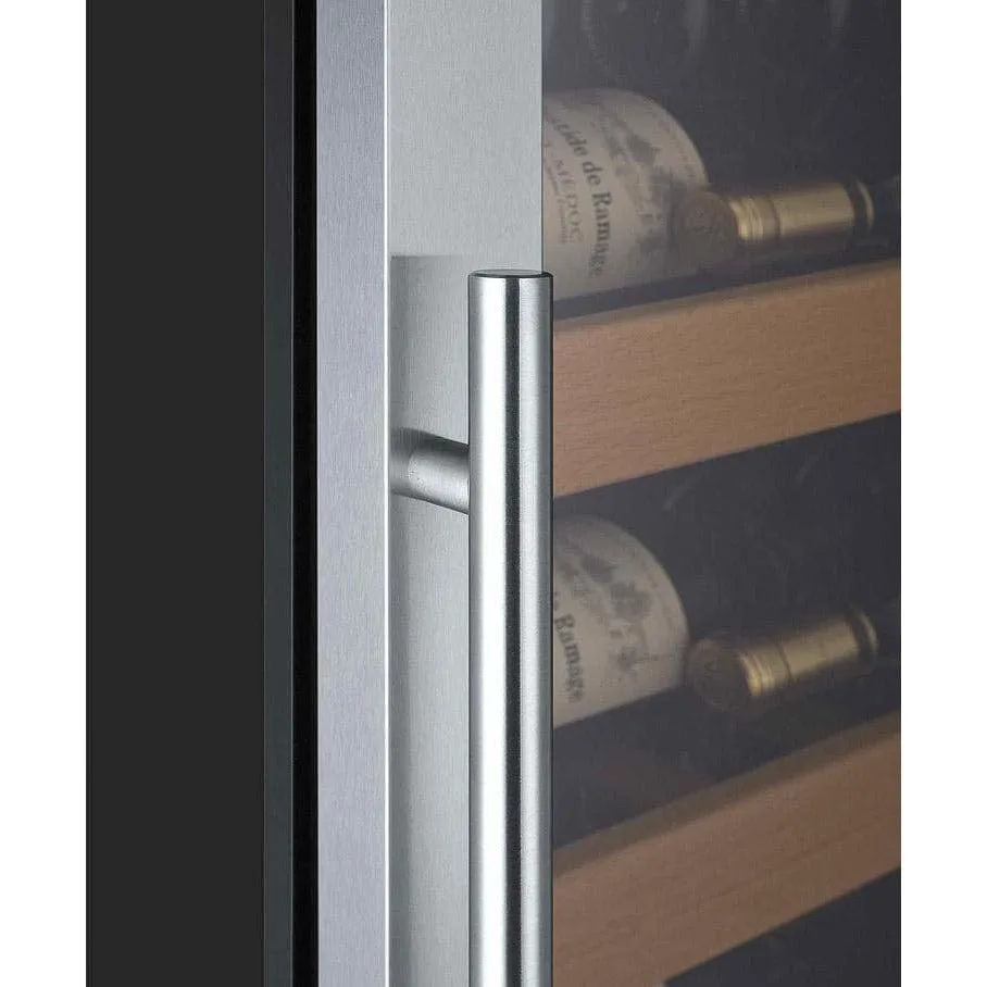Allavino Vite II Tru-Vino 99 Bottle Stainless Steel Right Hinge Wine Fridge YHWR115-1SR20