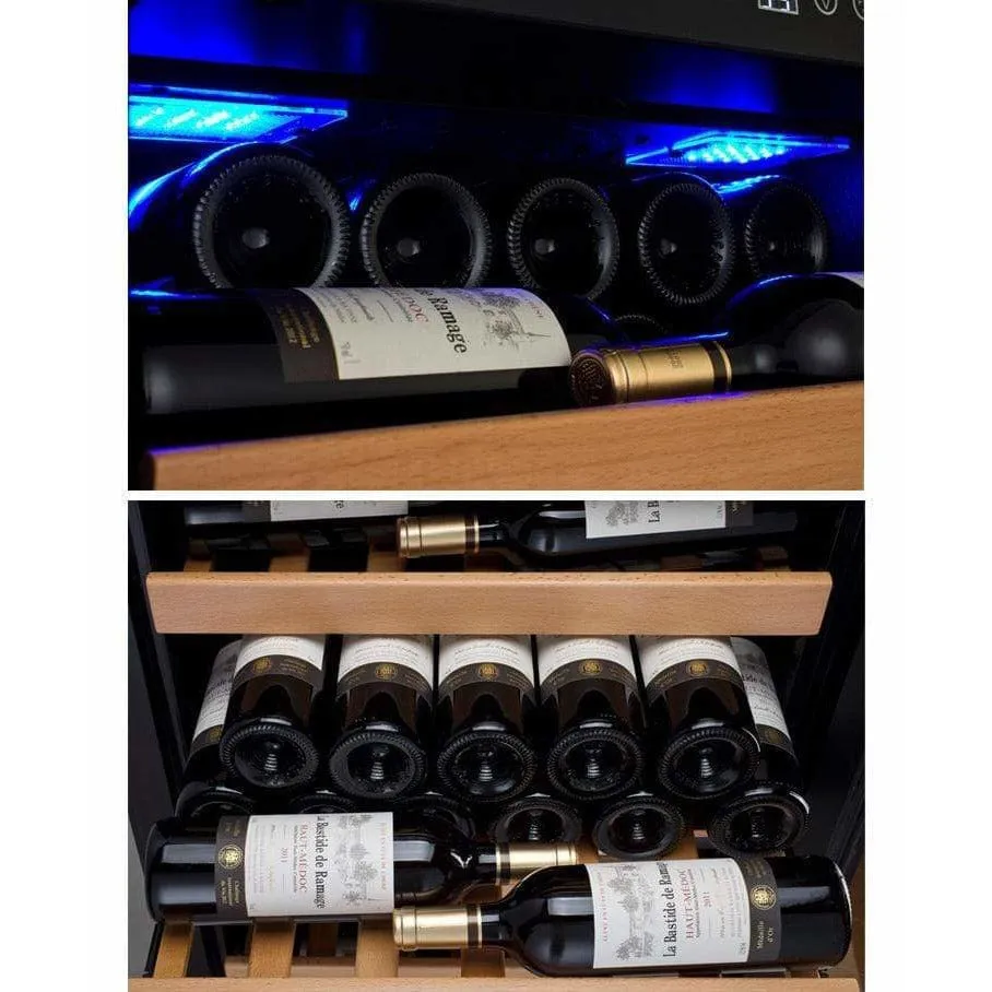 Allavino Vite II Tru-Vino 99 Bottle Stainless Steel Right Hinge Wine Fridge YHWR115-1SR20