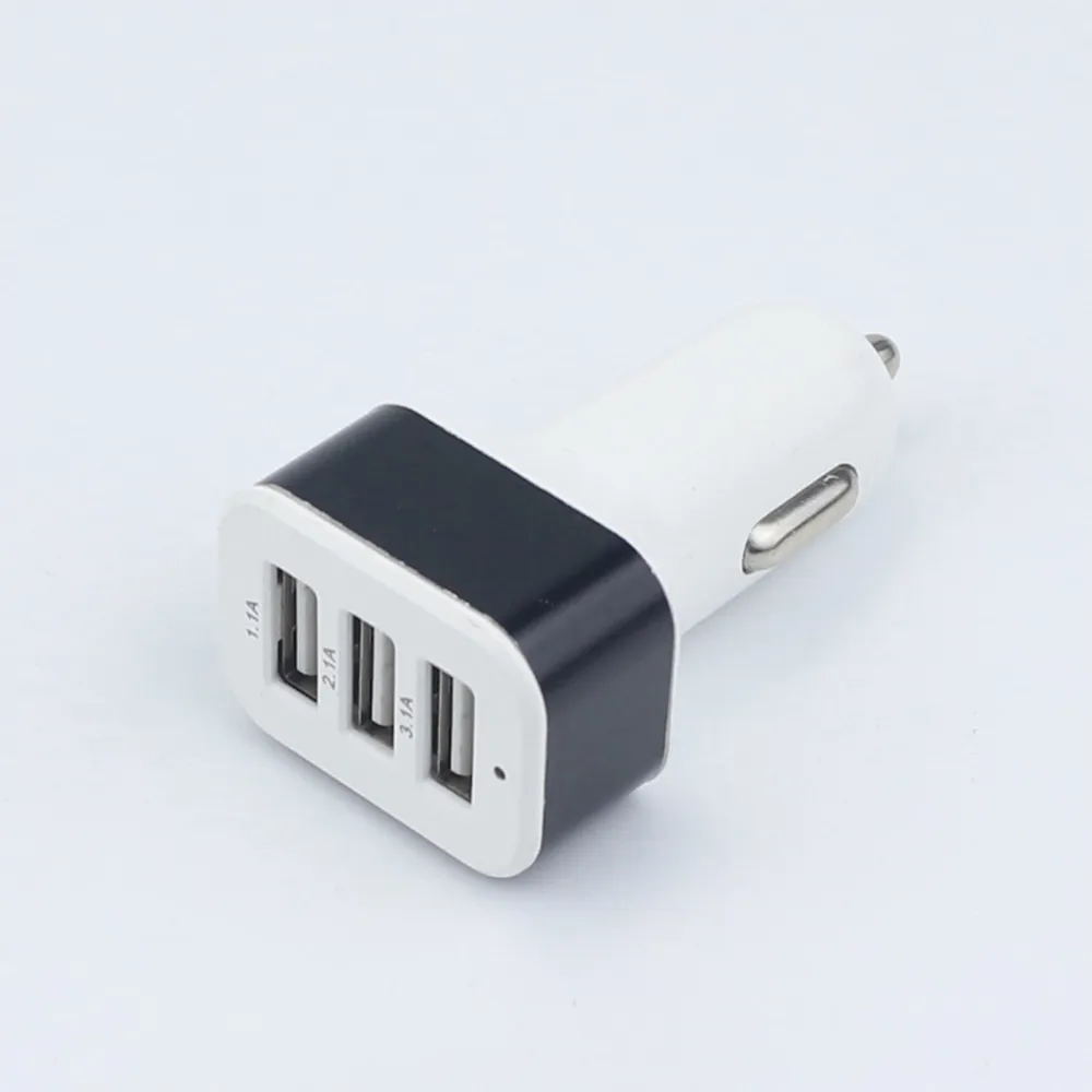 ALUMINUM CAR CHARGER (3USB)