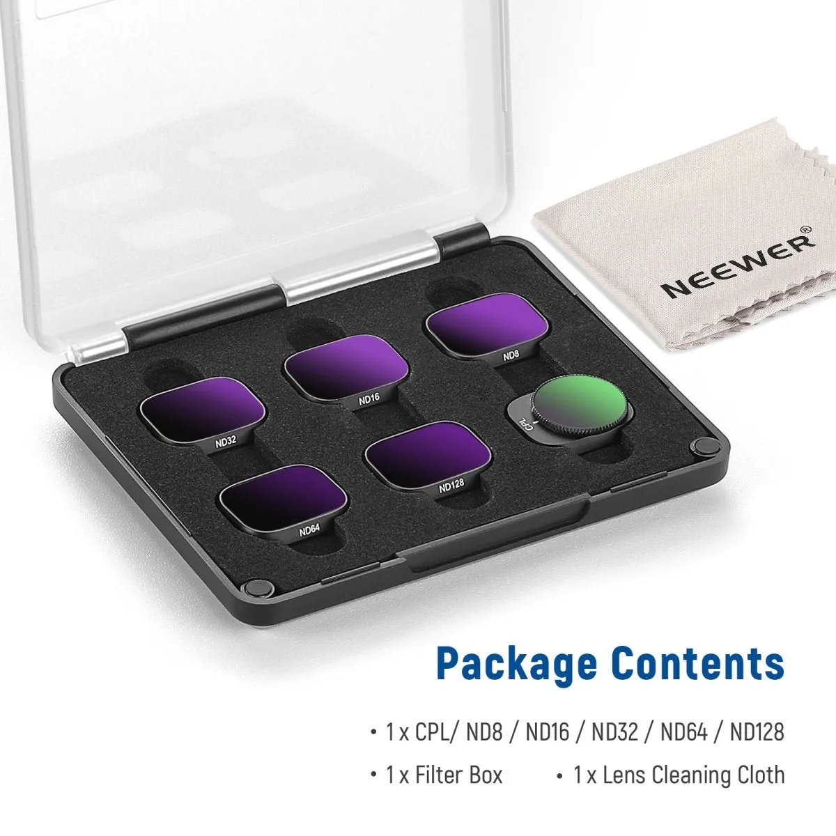 Aluminum ND Filter Set For DJI Mini 3/Mini 3 Pro