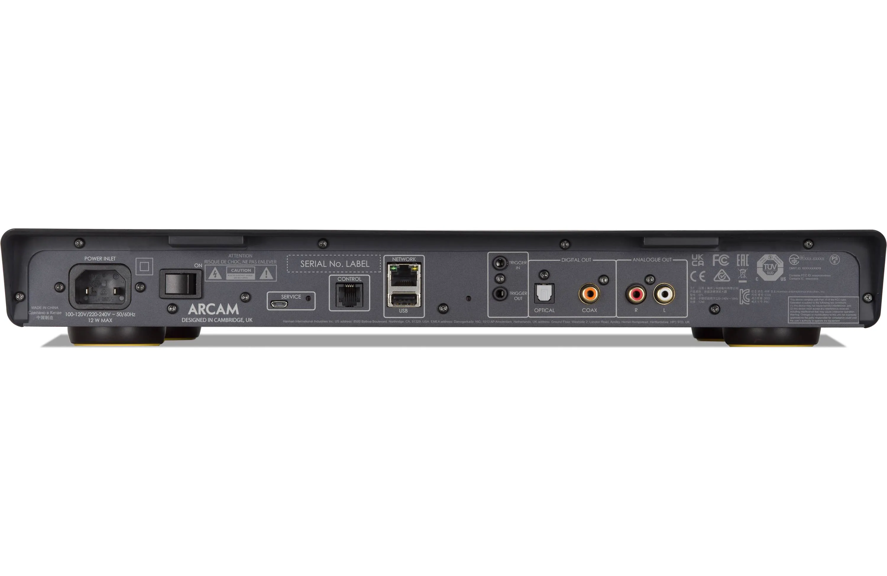 Arcam ST5 High Resolution Music Streamer with Wi-Fi, Chomecast, and Apple Airplay 2