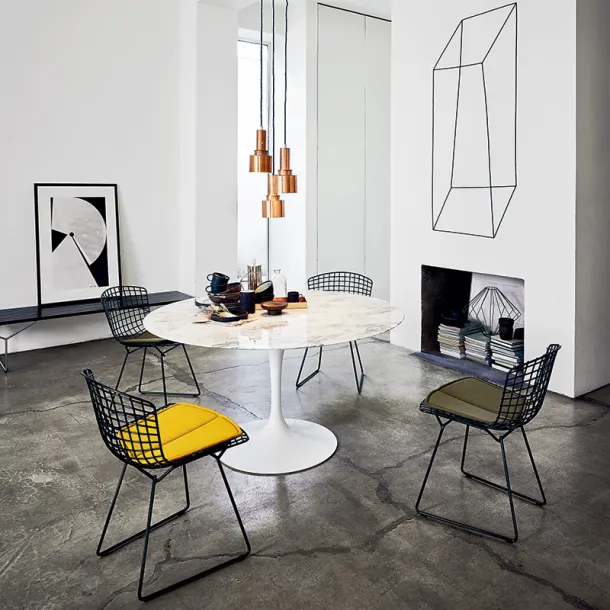 Bertoia Side Chair with Seat Pad