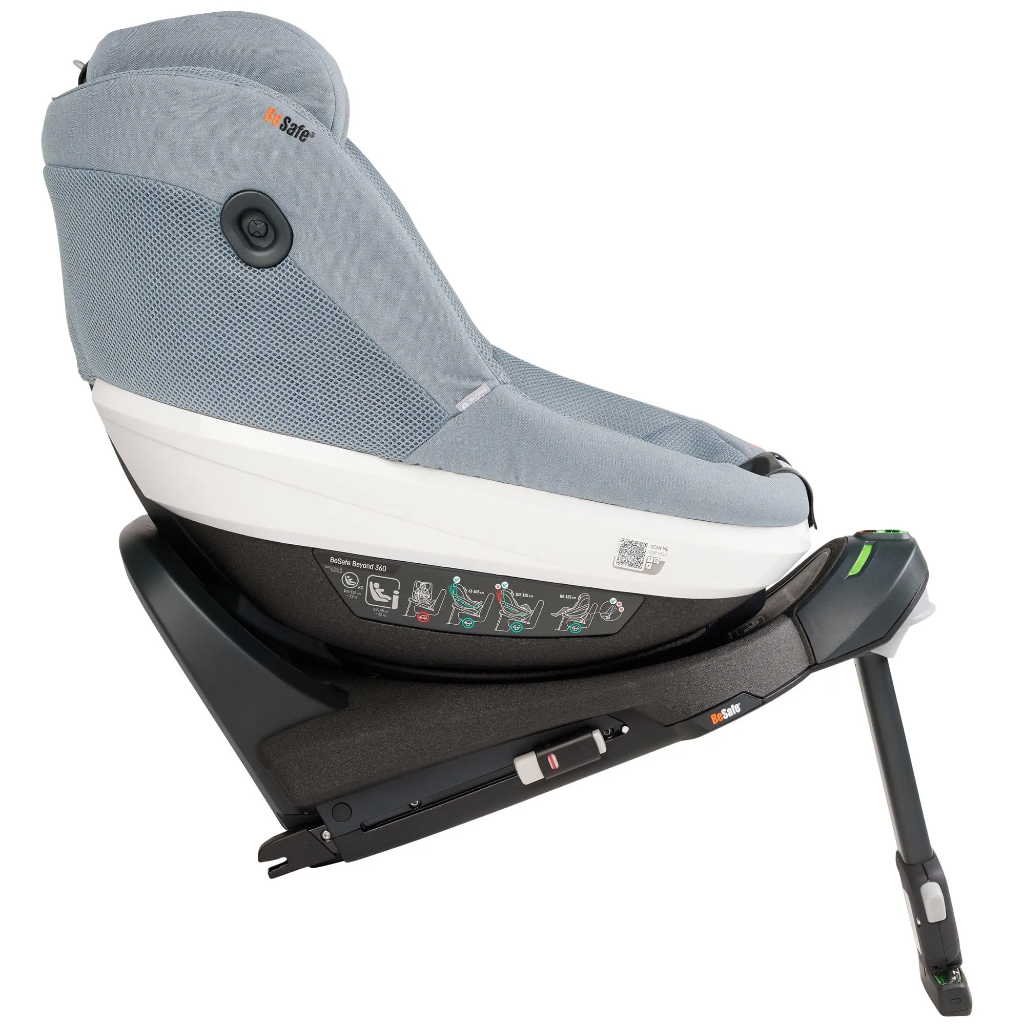 BeSafe Beyond 360 Car Seat & Base in Peak Mesh
