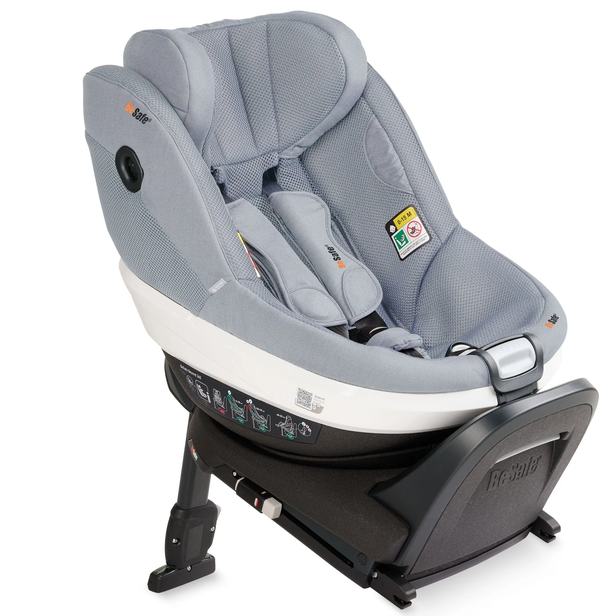 BeSafe Beyond 360 Car Seat & Base in Peak Mesh