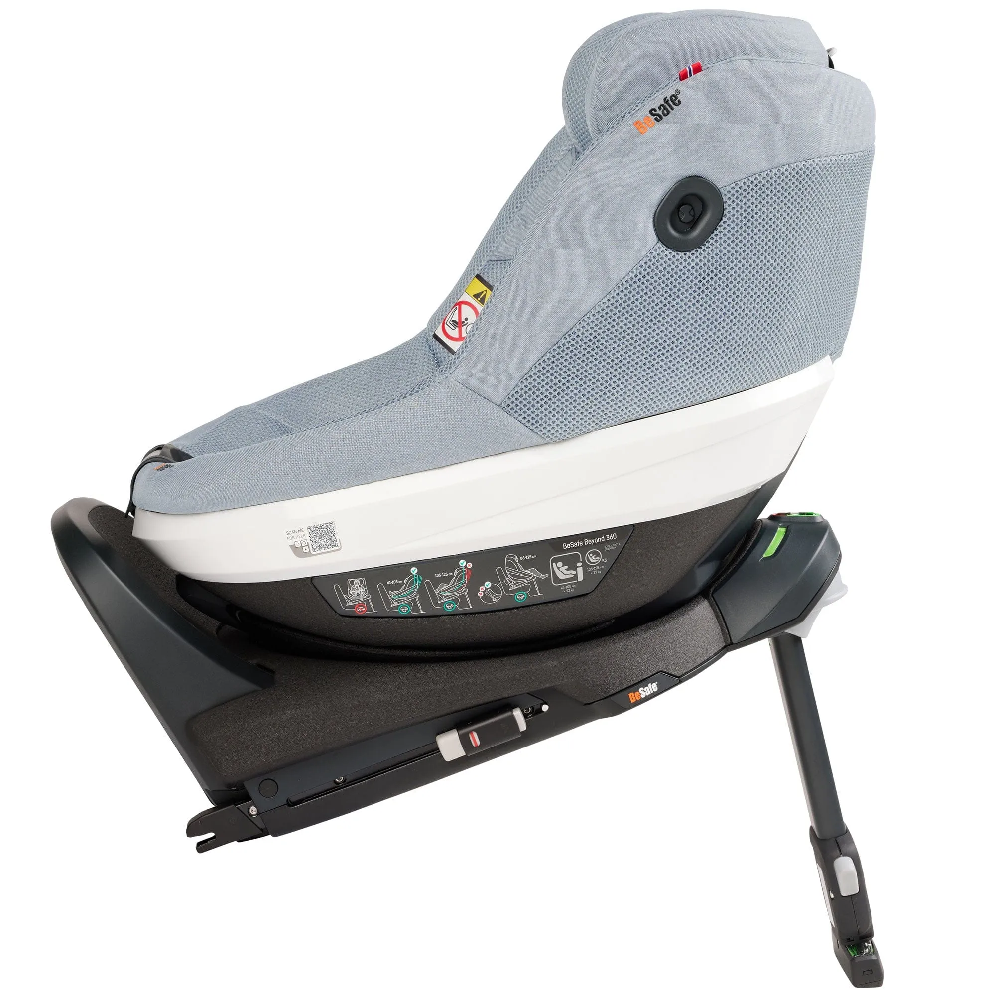 BeSafe Beyond 360 Car Seat & Base in Peak Mesh