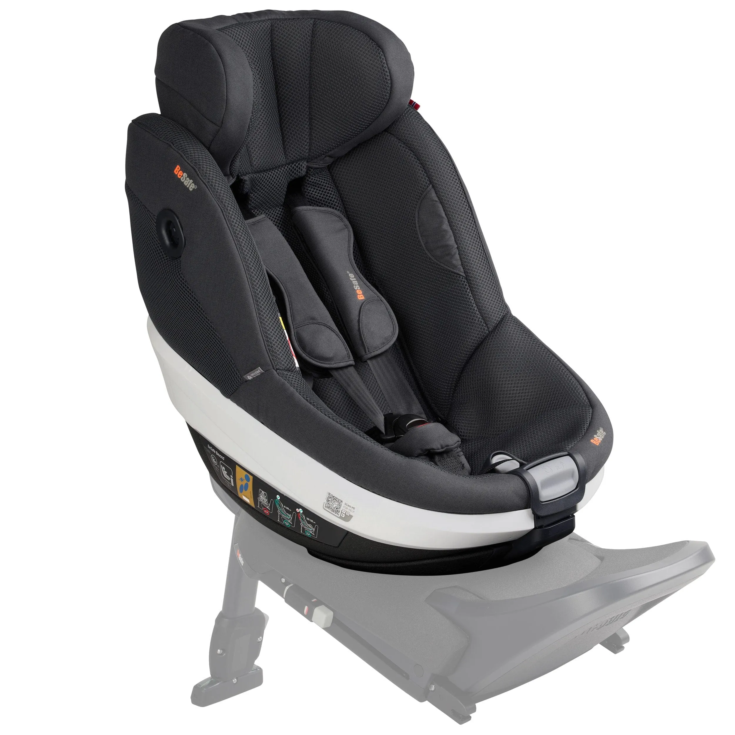 BeSafe Beyond 360 Car Seat in Anthracite Mesh
