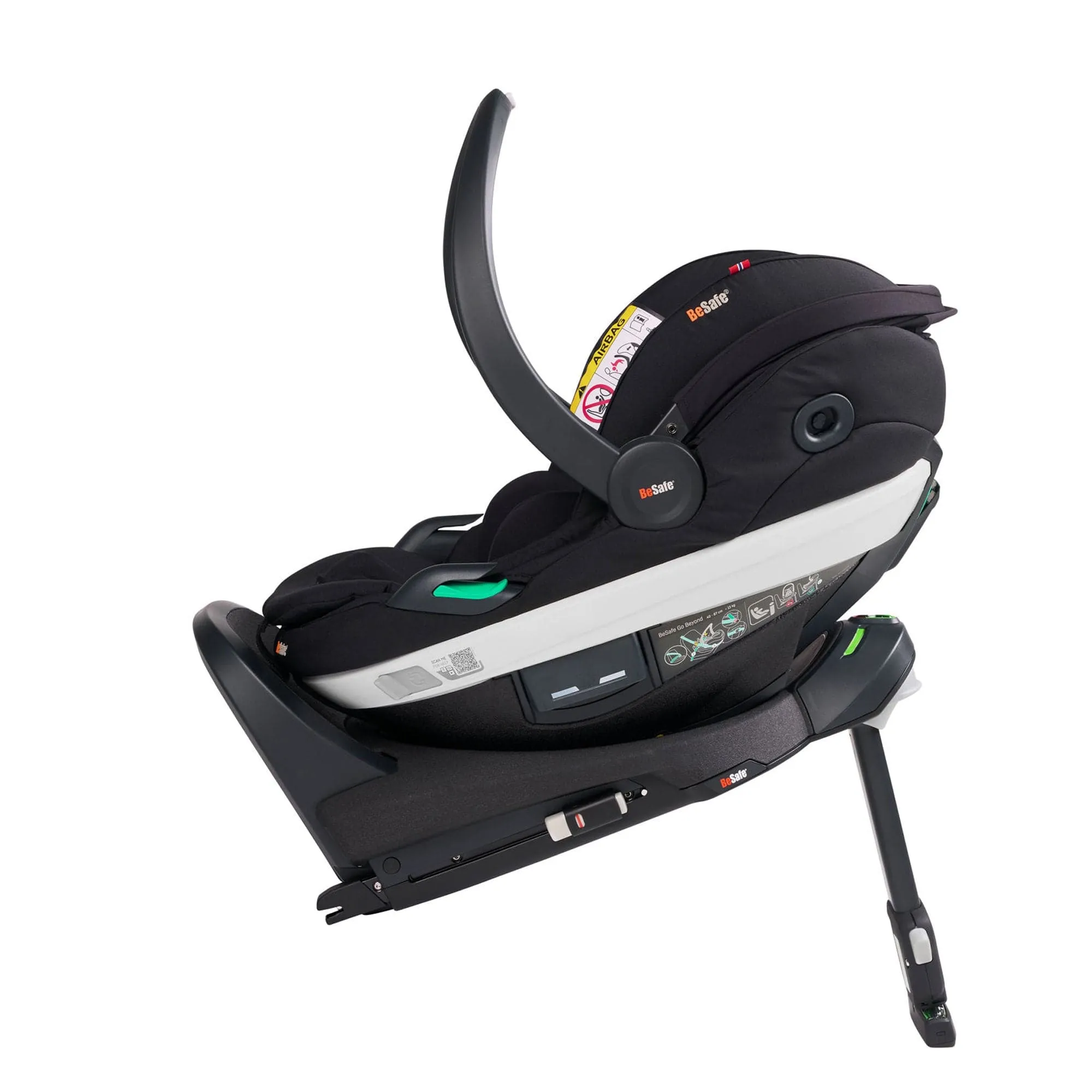 BeSafe Go Beyond Car Seat & Base in Black Cab