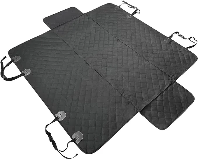BestEvMod Compatible with Rivian R1S R1T Pet Dog Seat Cover Accessories, Large Heavy Duty Dog Back Seat Cover Protector Compatible with Rivian R1T & Rivian R1S 2022-2024 Accessories