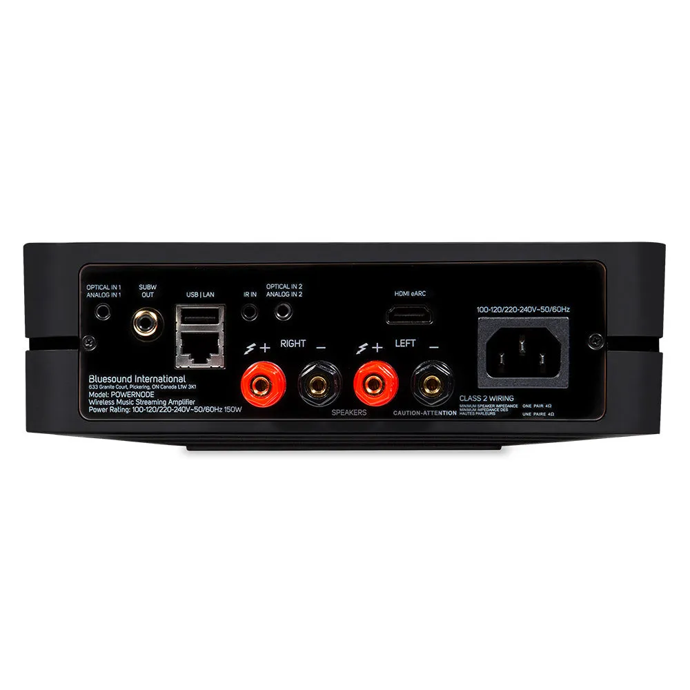 Bluesound Power Node Gen 3 Wireless Multi-Room Streamer (With HDMI)