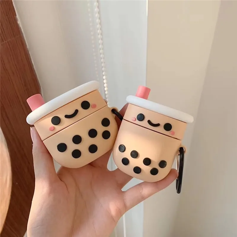 Boba Tea Airpods Case