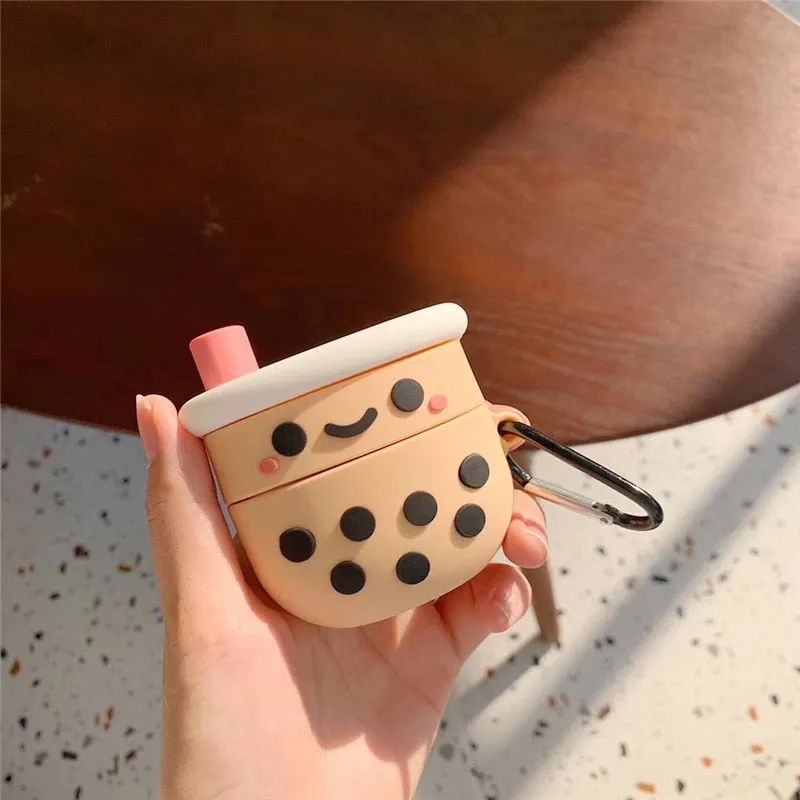 Boba Tea Airpods Case