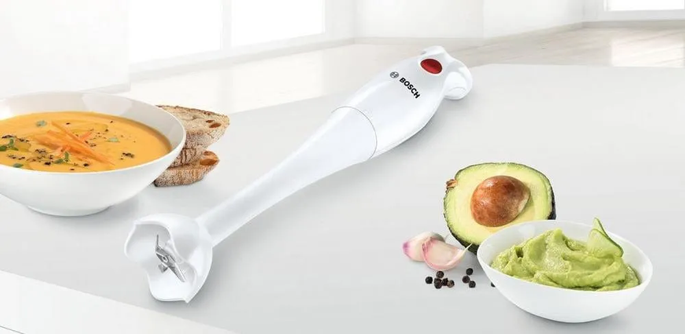 Bosch My Collection MSMP1000GB Hand Blender, 350W - White & Red