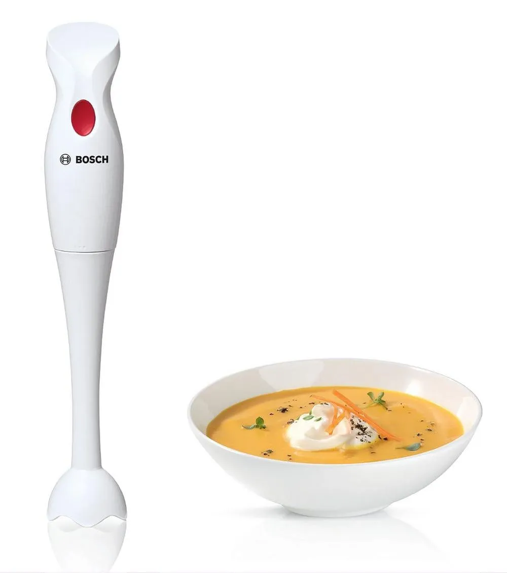 Bosch My Collection MSMP1000GB Hand Blender, 350W - White & Red