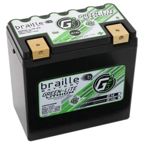 Braille G14LS Lithium  Extra Capacity (Right  ) Lithium Battery Indian motorcycles with charger
