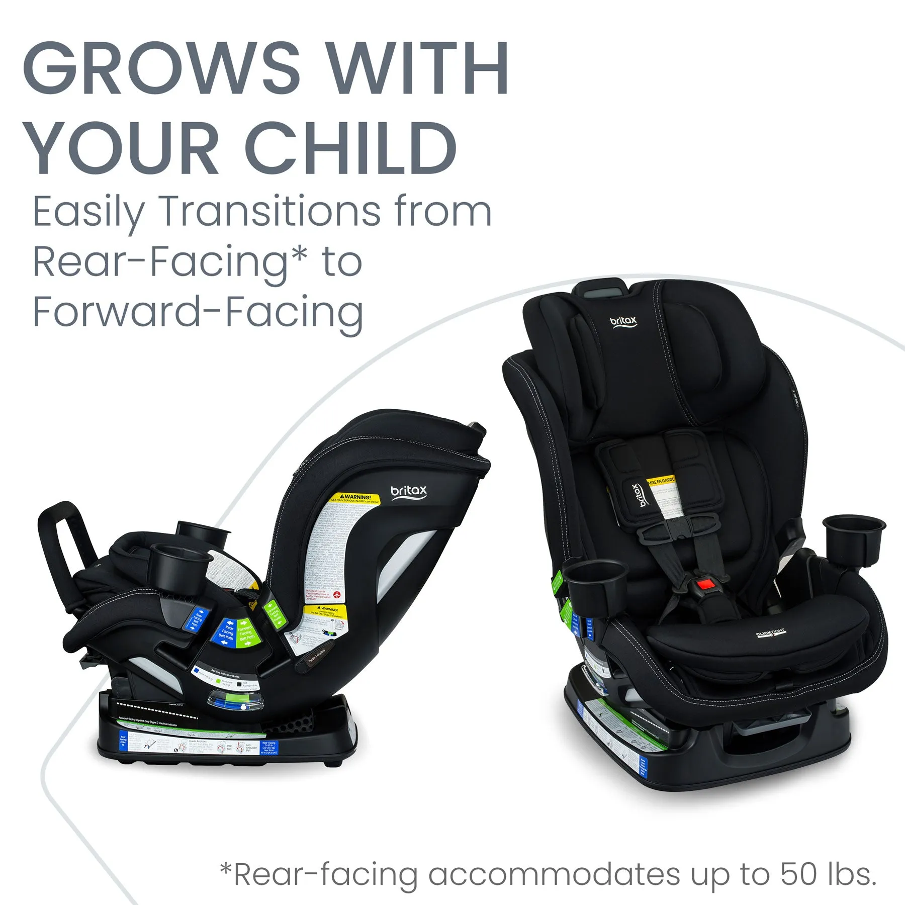 Britax Poplar S ClickTight Convertible Car Seat