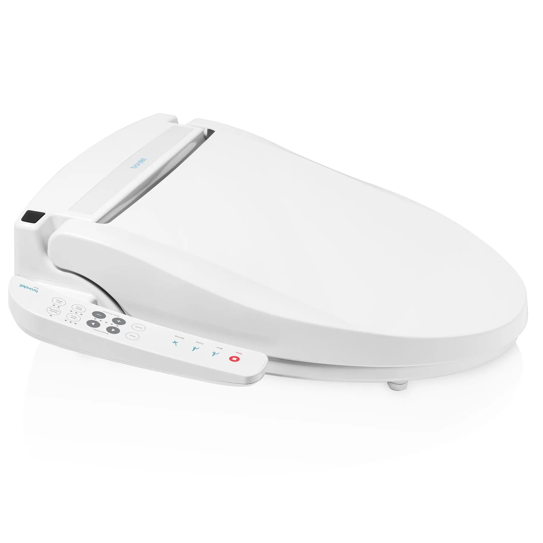 Brondell Swash Select BL67-RW Sidearm Bidet Seat, for Round Toilets, White
