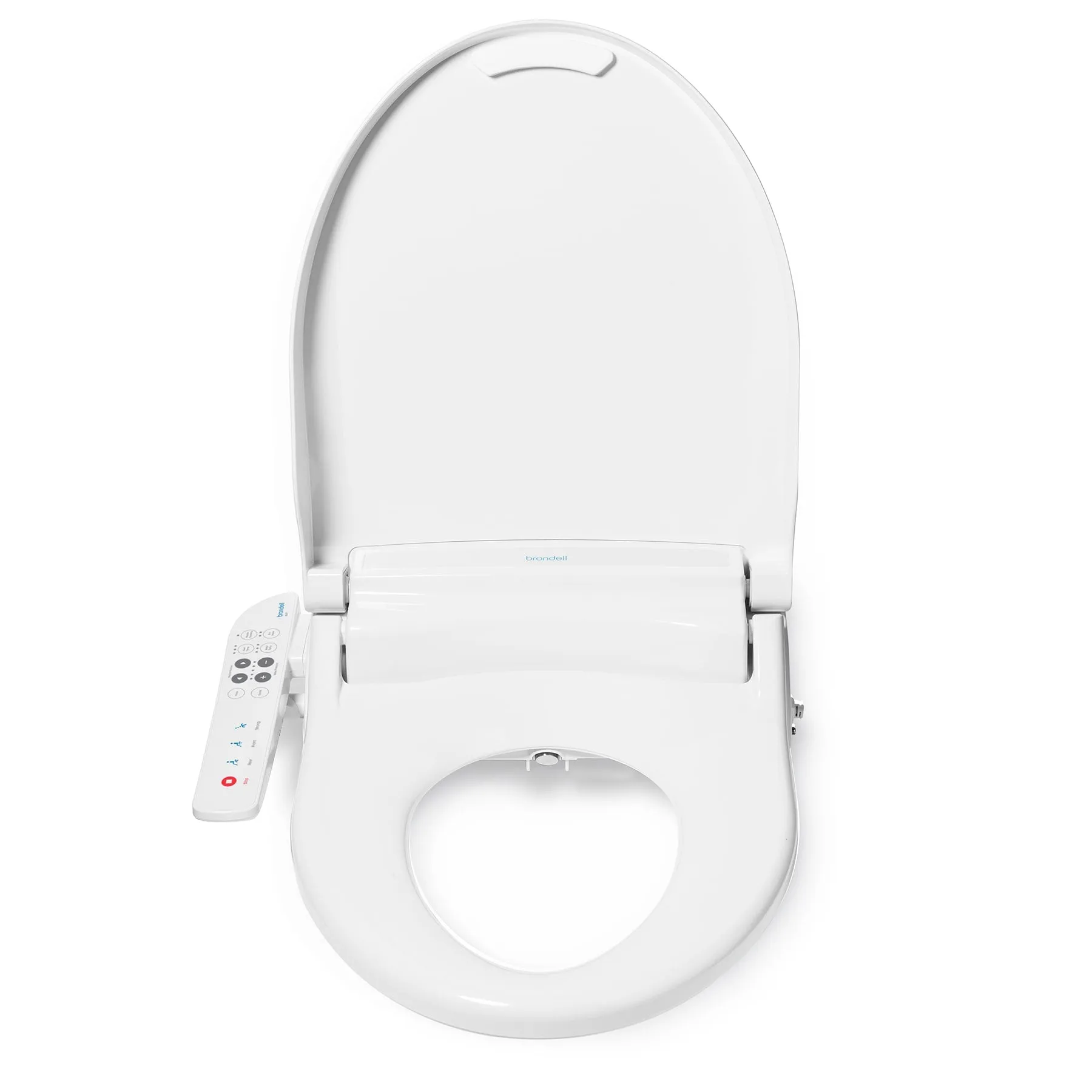 Brondell Swash Select BL67-RW Sidearm Bidet Seat, for Round Toilets, White