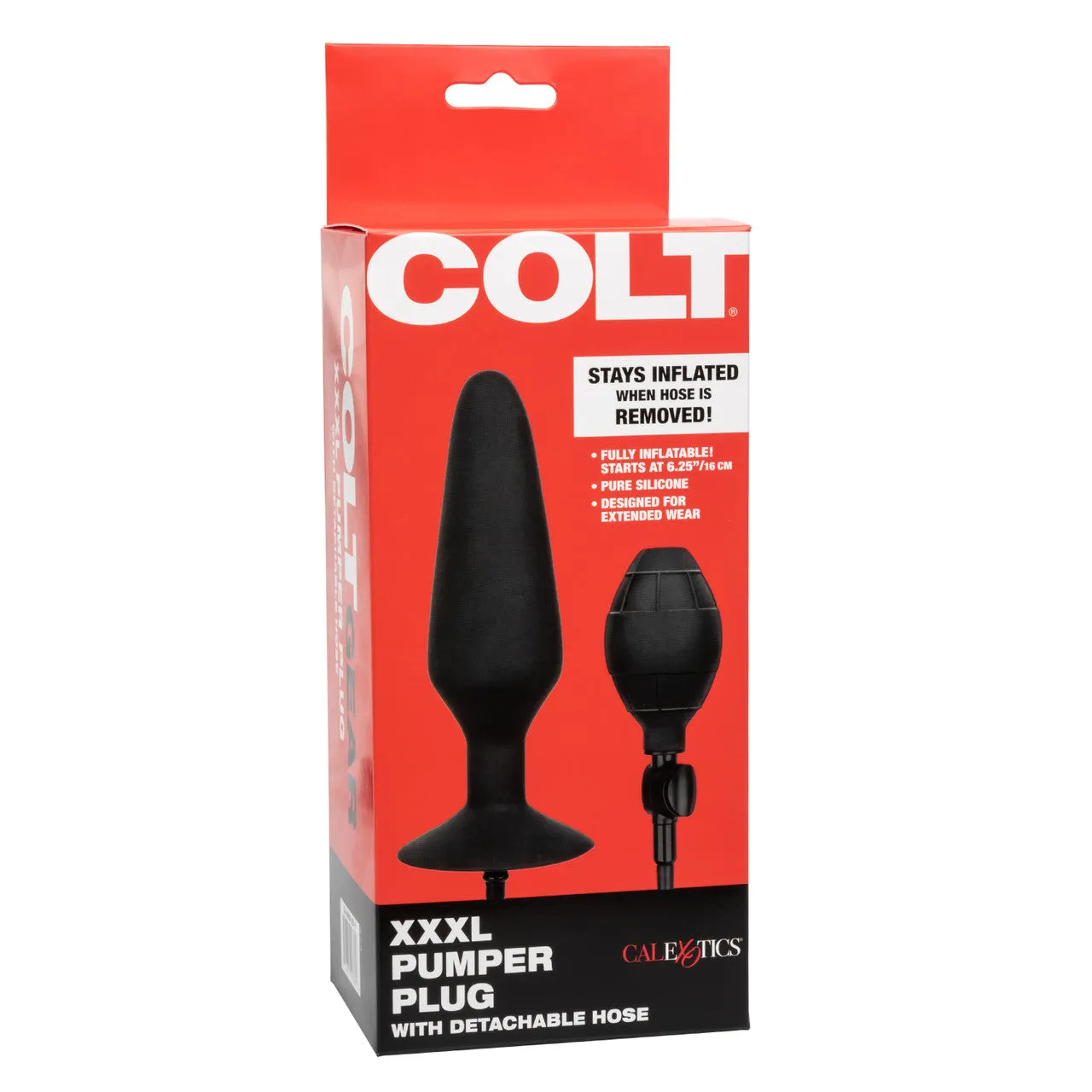 Colt XXXL Pumper Plug with Detachable Hose